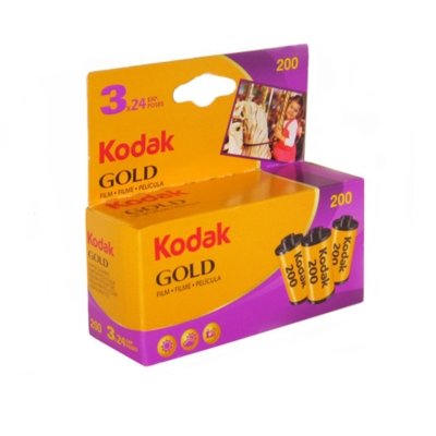 Pack de 3 Kodak Gold200 135-24 poses Kodak Express Grands Boulevards
