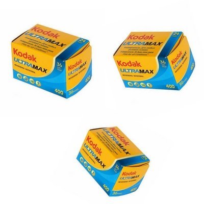 Kodak Pack de 3 Ultramax 400 135-36 poses Paris 2